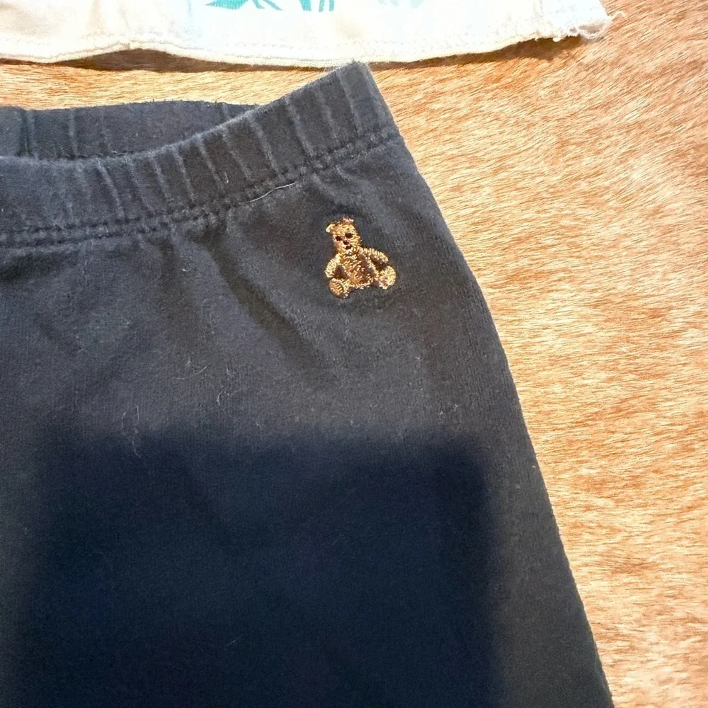GAP Black Kids Leggings and tee bundle